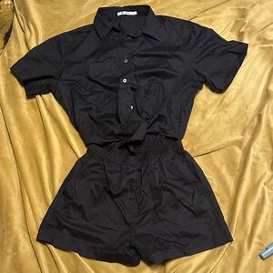 Alexander Wang Black Jumpsuit